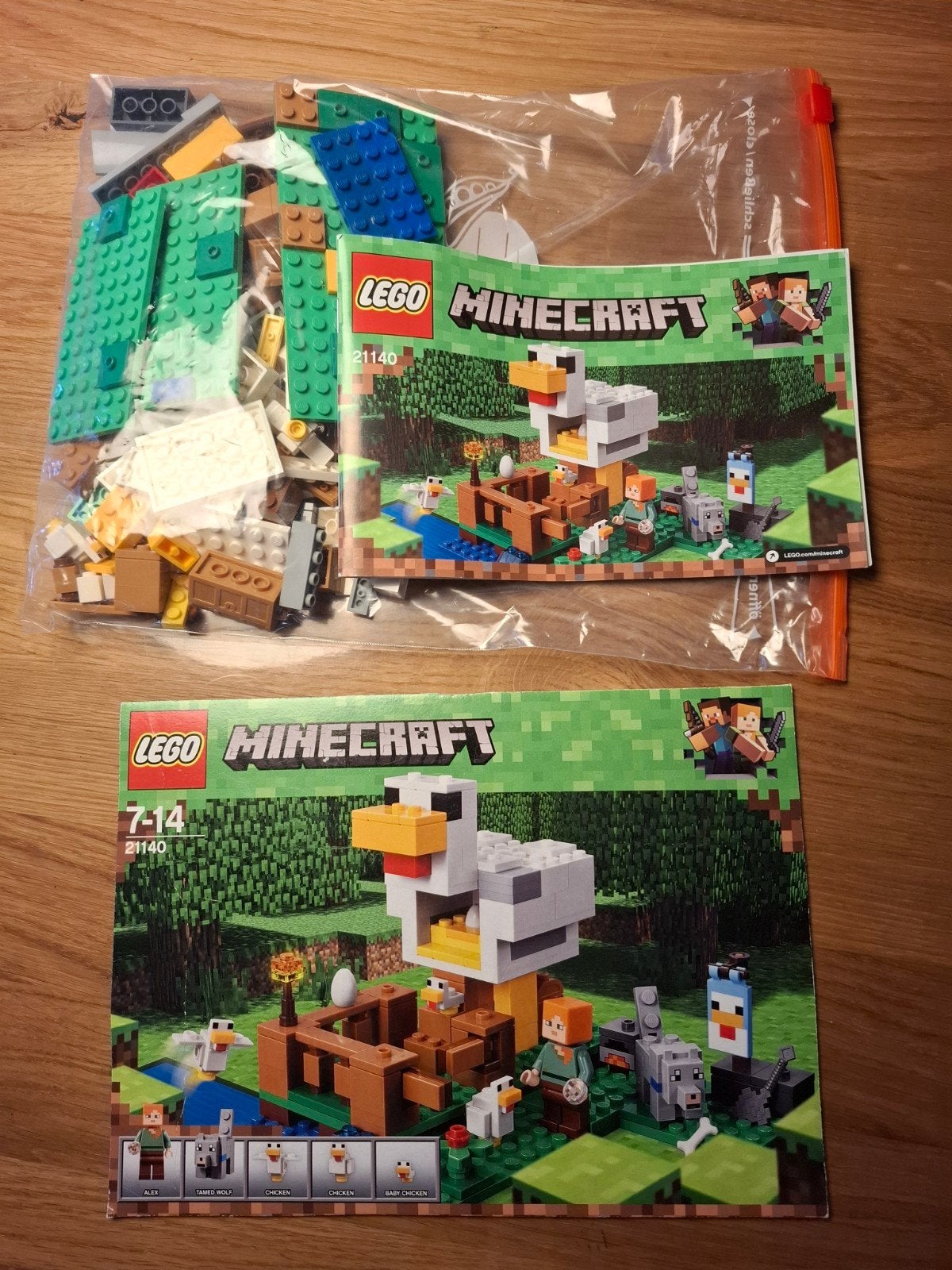 LEGO Minecraft Sets: 21139, 21140, 21164, 21166 en meer, Ophalen of Verzenden, Gebruikt