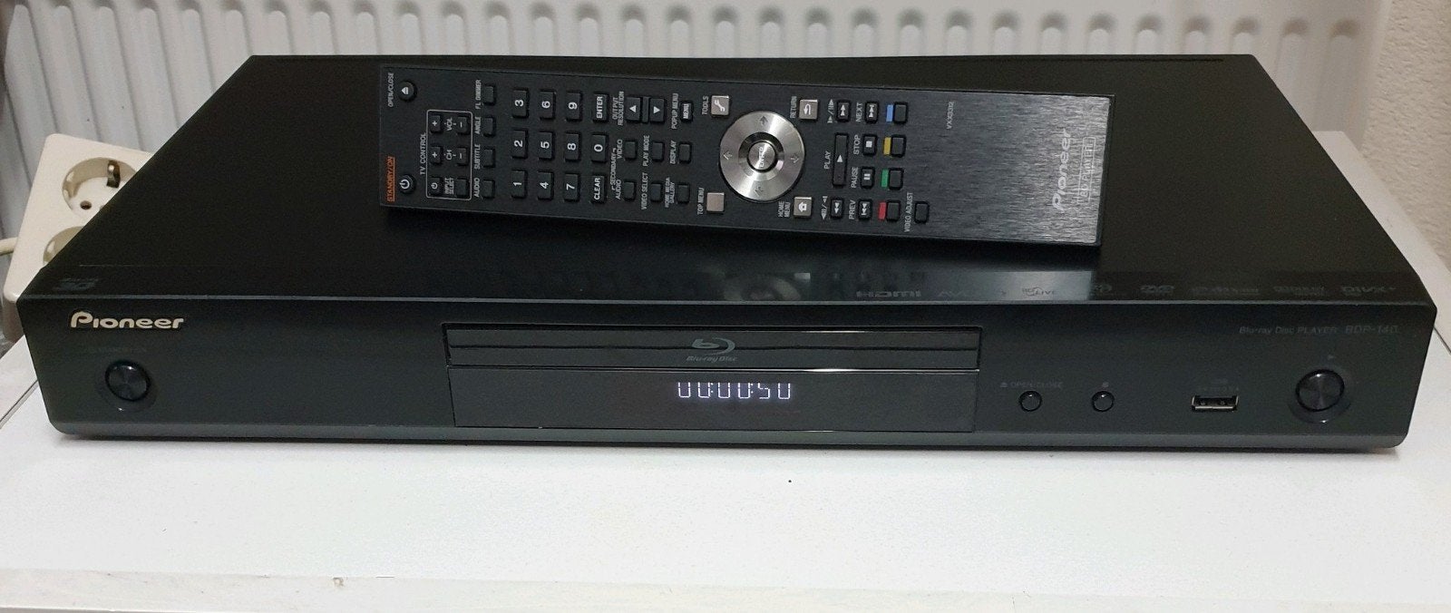 Pioneer 3d bluray netwerk speler bdp-140 + afstandsbediening, Audio, Tv en Foto, Blu-ray-spelers, Ophalen of Verzenden