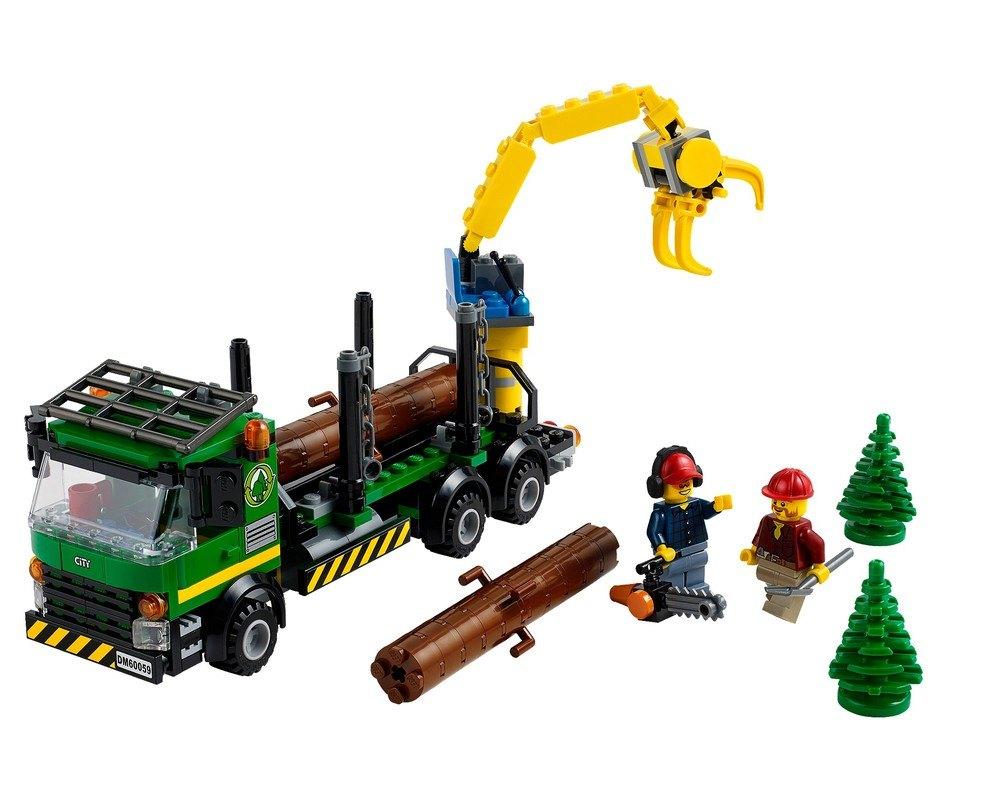 Lego City Set 60059 - Logging Truck, Kinderen en Baby's, Speelgoed | Duplo en Lego, Ophalen of Verzenden, Gebruikt, Complete set