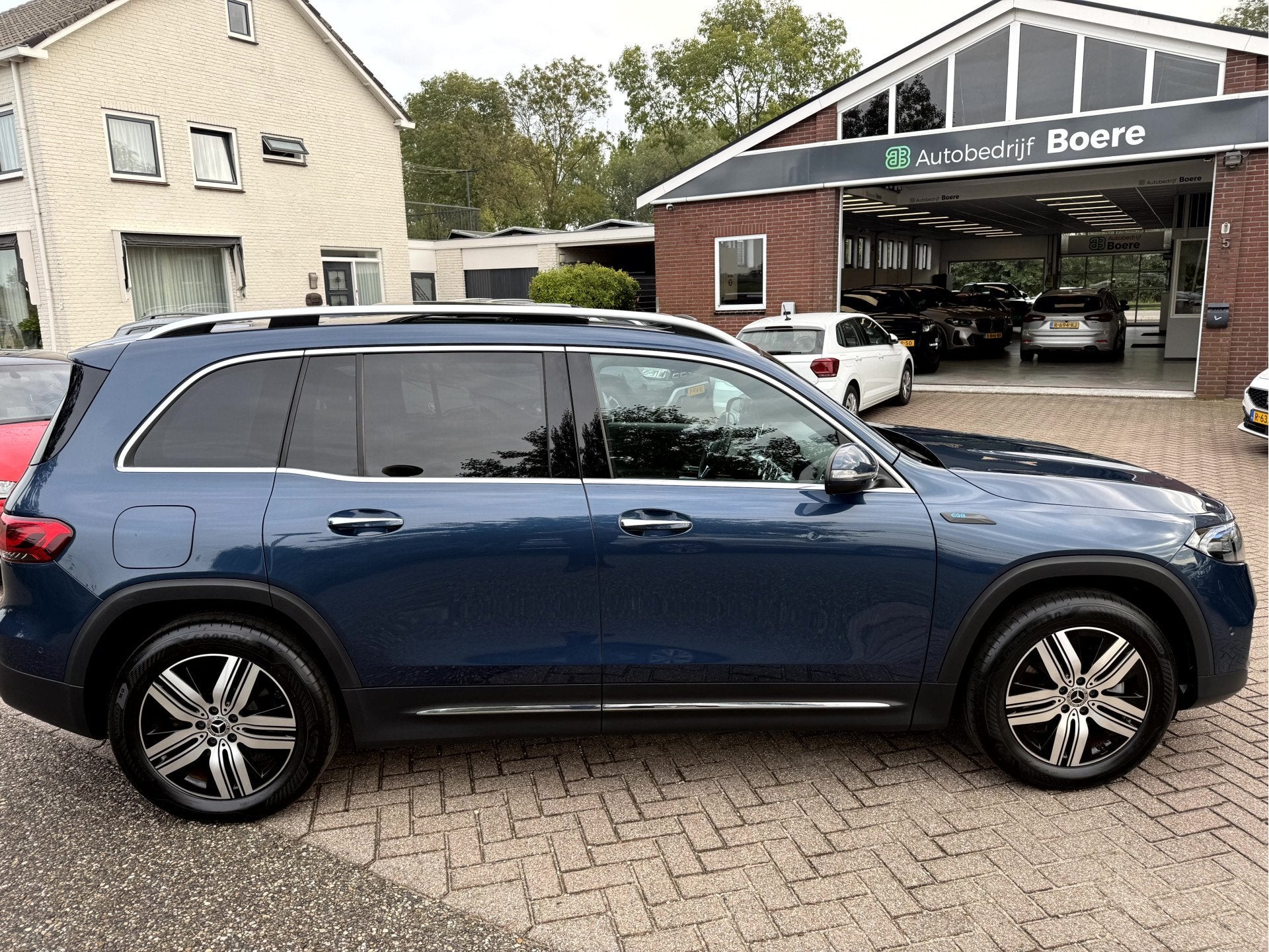 Mercedes-Benz EQB 250 Luxury Line 67 kWh SOH 95.6%,Panoramad, Auto's, Gebruikt, EQB, 190 pk, Blauw