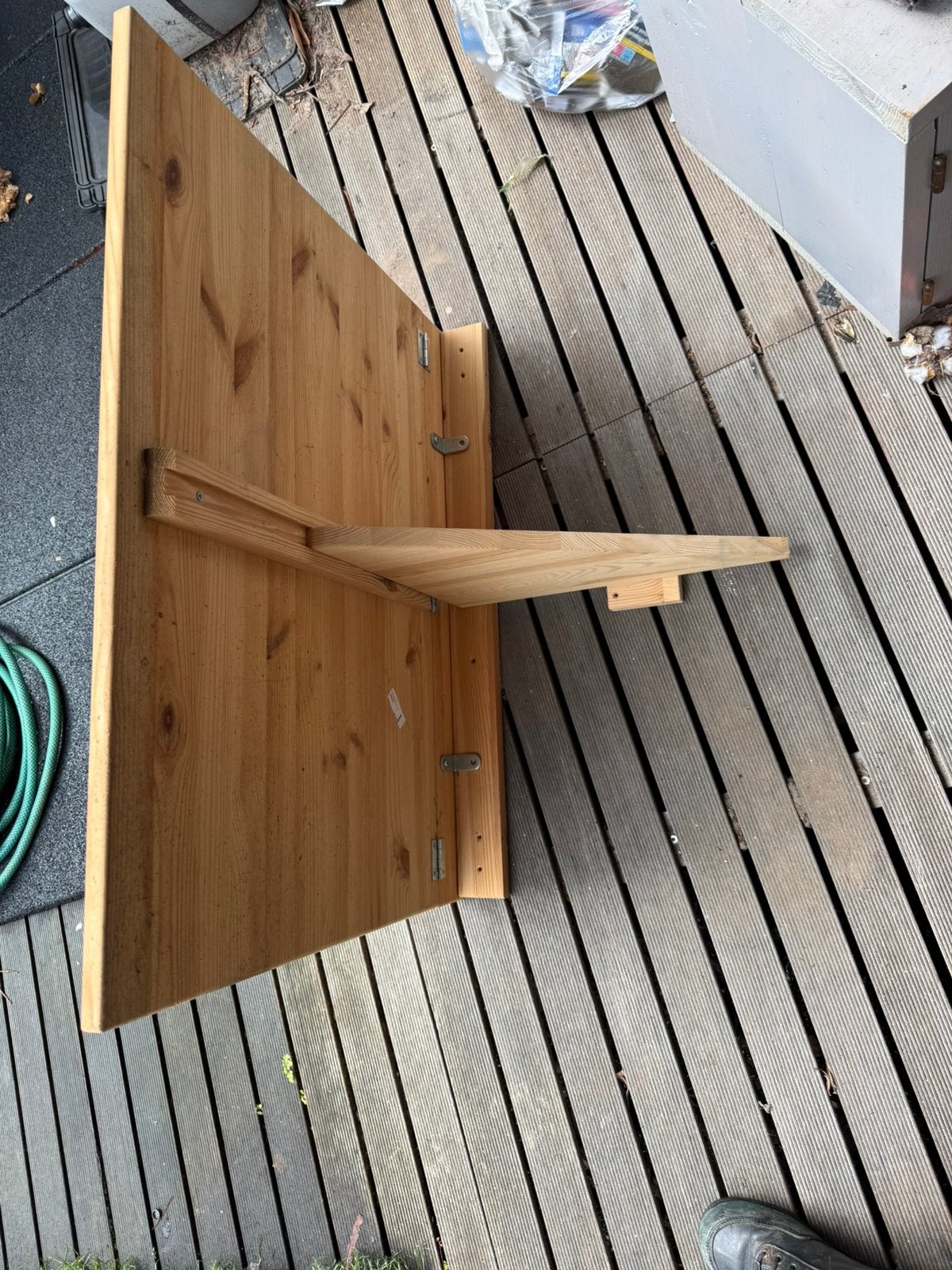 Inklapbare wandtafeltje, Ophalen, Gebruikt, Muurbevestiging, 75 cm of meer