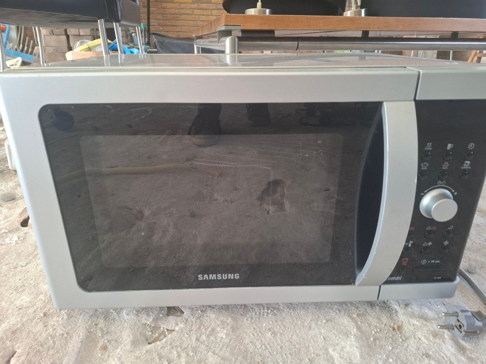 Samsung combimagnetron - goed werkend, Combimagnetron, Gebruikt, Grill, Ophalen of Verzenden