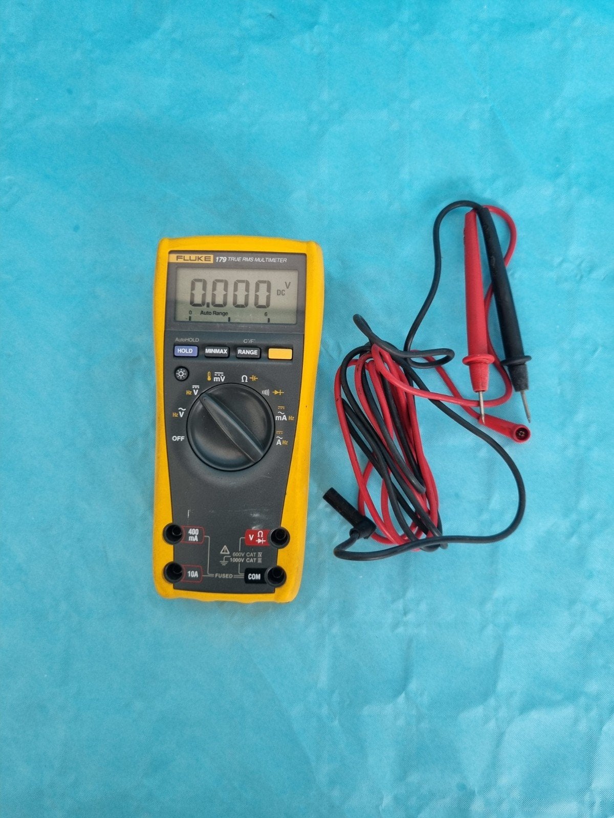 Fluke 179 True RMS Multimeter met meetsnoeren, Hobby en Vrije tijd, Elektronica-componenten, Gebruikt, Verzenden