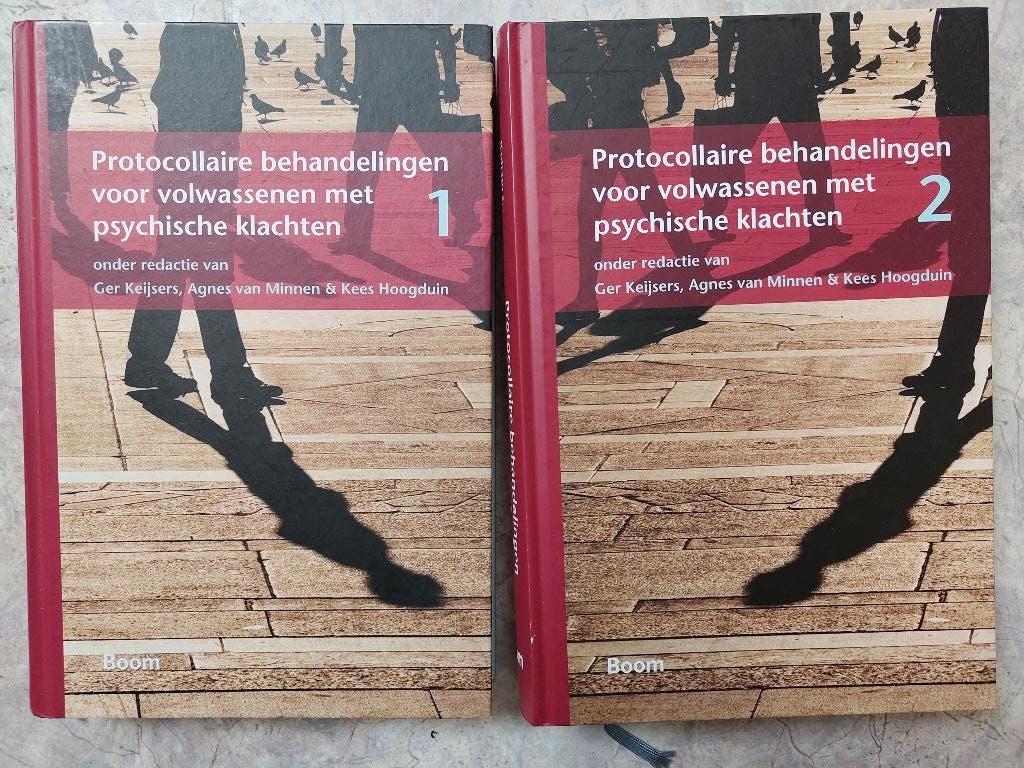 protocollaire behandelingen voor volwassenen 1&2, Klinische psychologie, Ger Keijsers e.a, Ophalen of Verzenden, Zo goed als nieuw