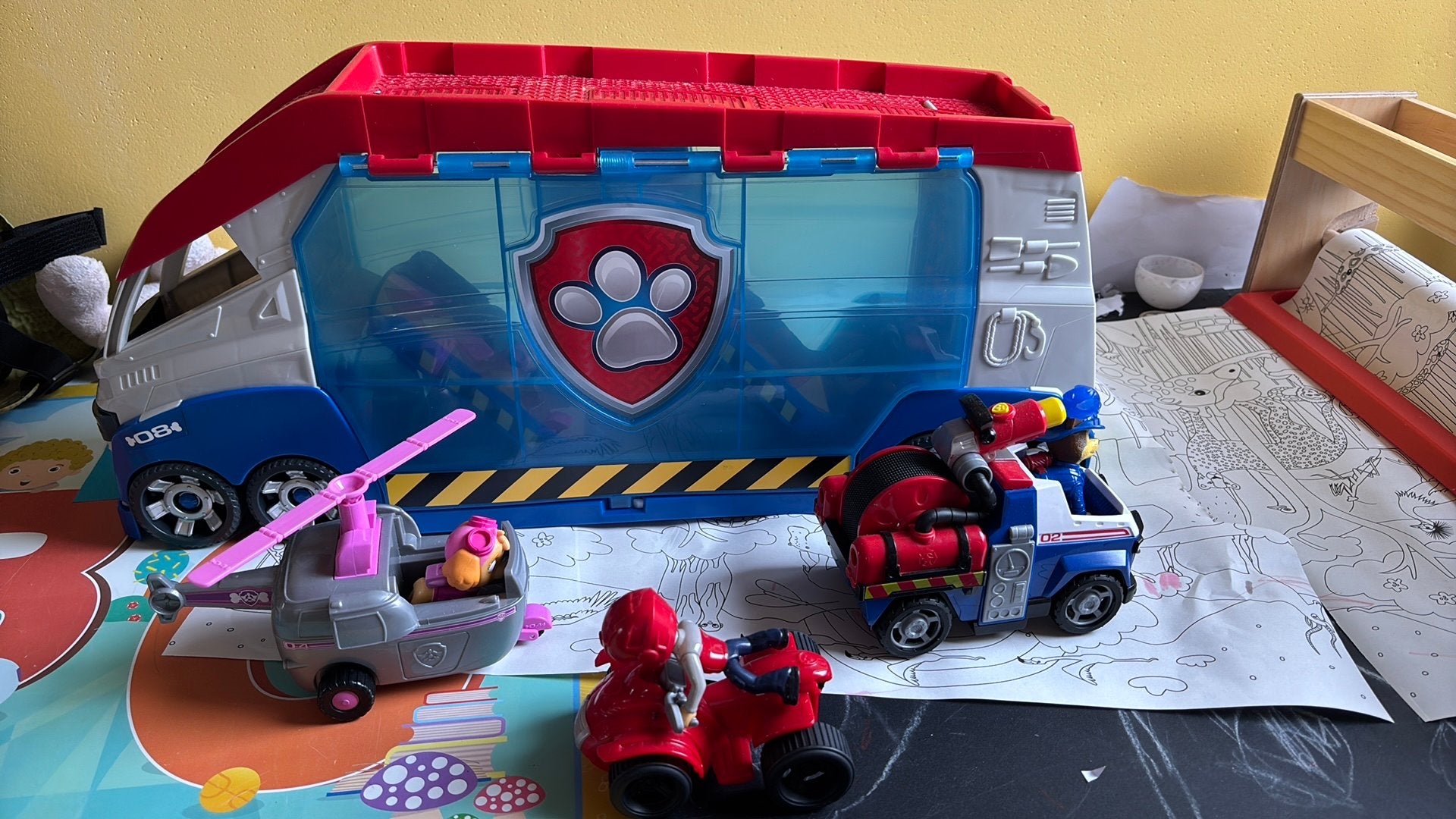 PAW Patrol Launch & Rescue Patroller met licht en geluid, Ophalen, Zo goed als nieuw