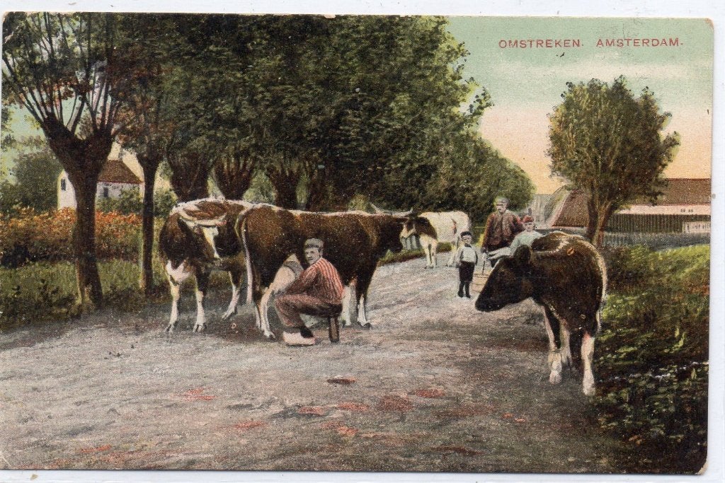 Amsterdam, Verzenden, Voor 1920, Gelopen, Noord-Holland