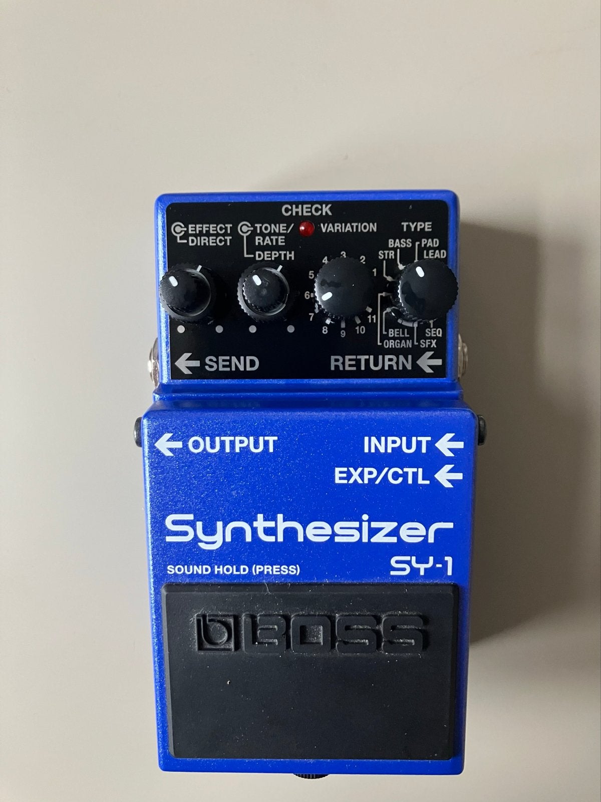 Boss SY-1 Synthesizer Pedaal - Zo goed als nieuw, Ophalen of Verzenden, Zo goed als nieuw, Overige typen