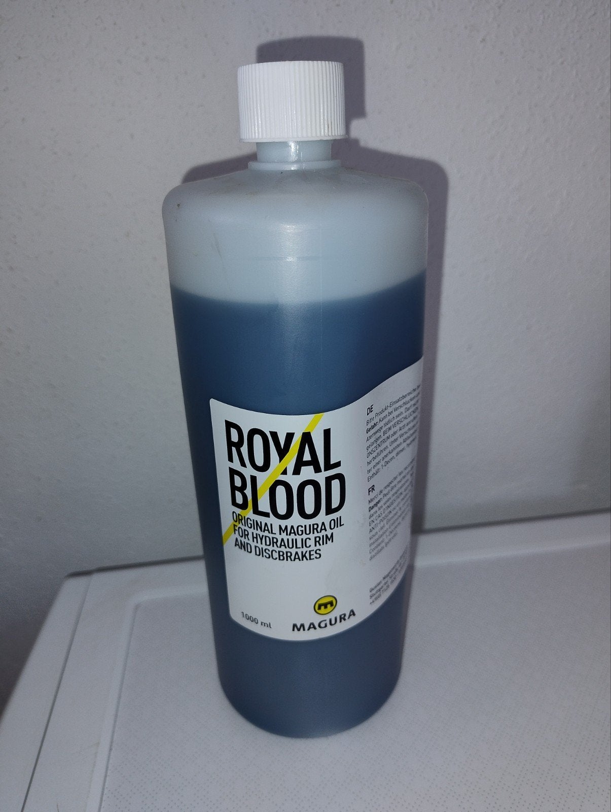 Magura Royal Blood Olie voor Hydraulische Remmen 1000ml, Remmen, Stadsfiets, Ophalen of Verzenden, Zo goed als nieuw
