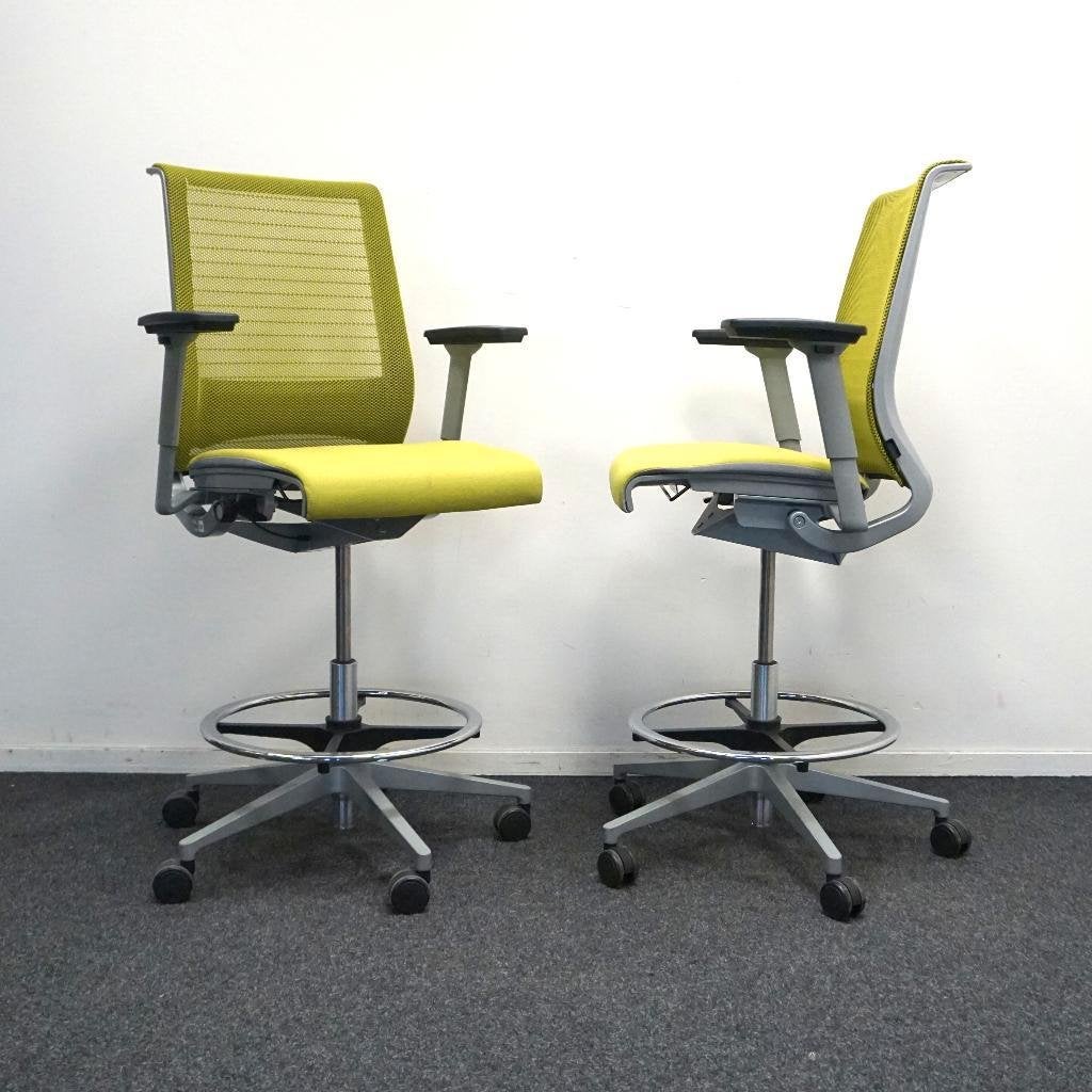 Steelcase Think V2 Baliestoelen | Ergonomisch | Limegroen, Gebruikt, Overige kleuren, -, -