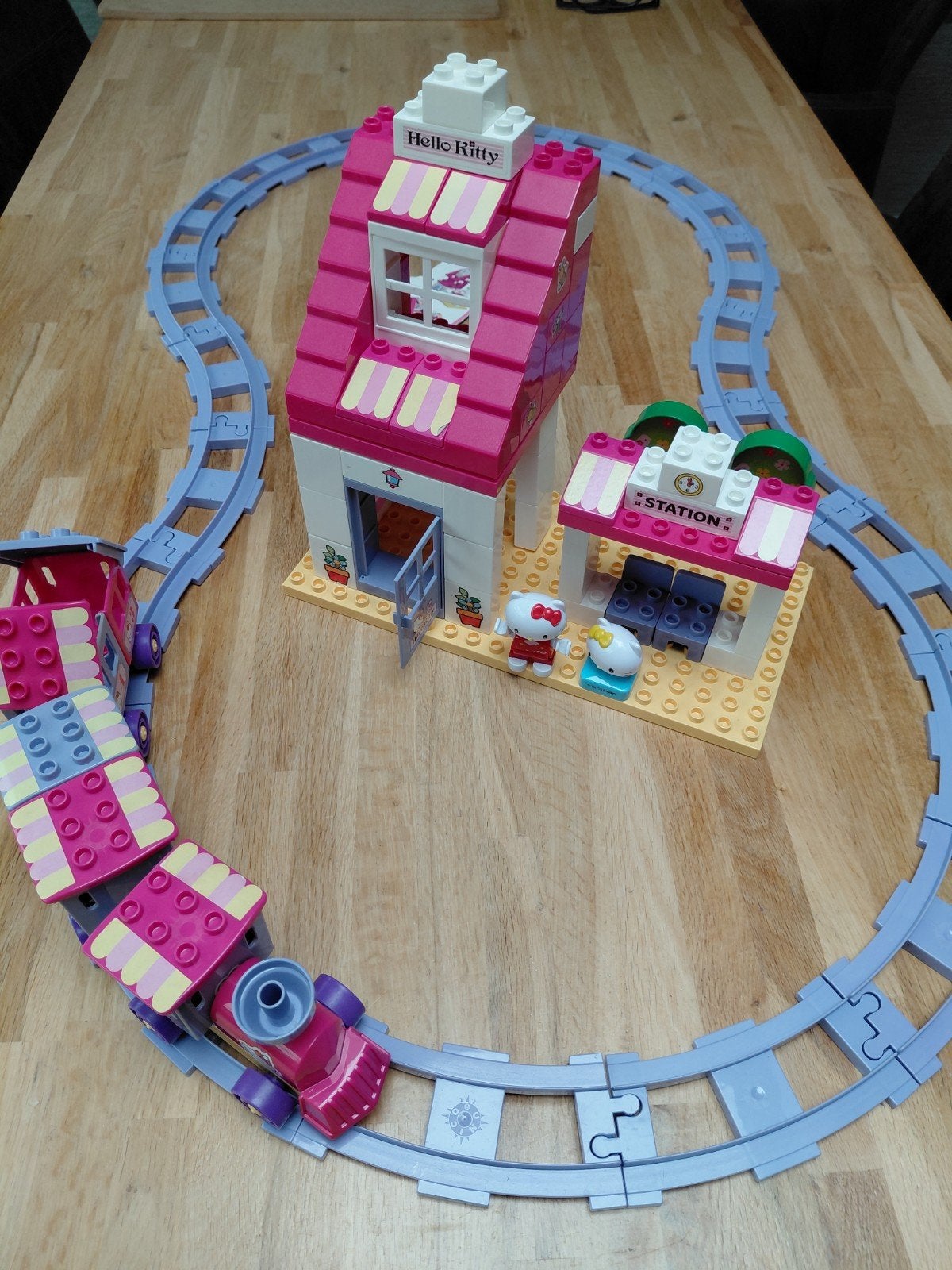 hello kitty trein meg treinstation, Ophalen