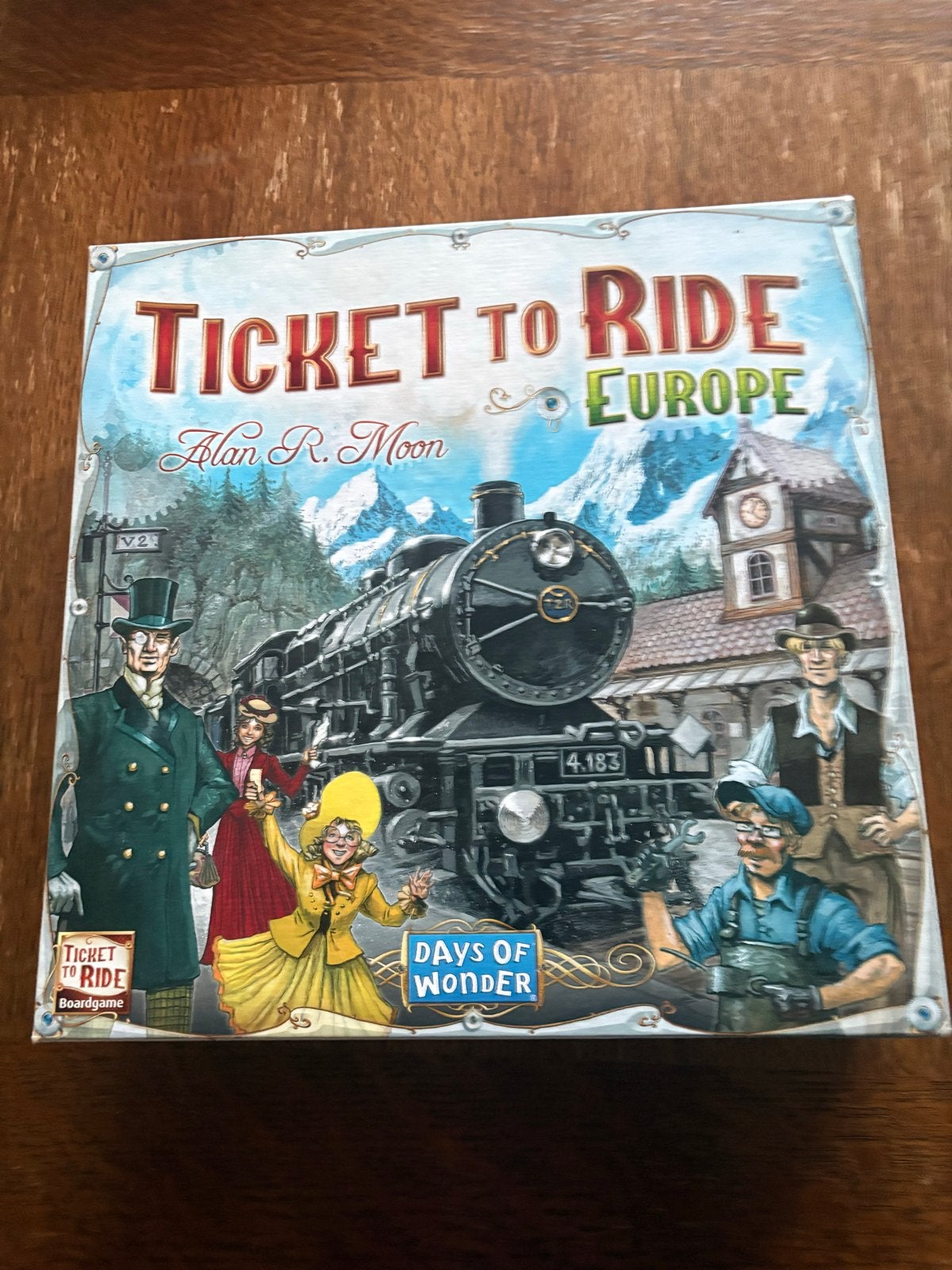 Ticket to Ride Europe bordspel - Zo goed als nieuw, Drie of vier spelers, Ophalen, Zo goed als nieuw, Reisspel