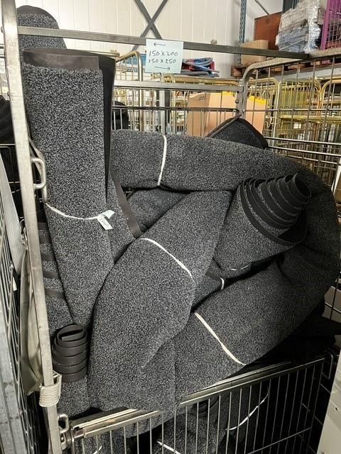 schoonloopmat, Schoonloopmat, Rubber, Ophalen of Verzenden, Zo goed als nieuw