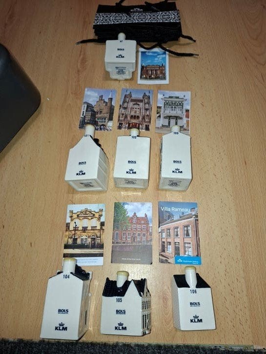 KLM huisjes  nieuw  ook de 107 nu !!, Ophalen of Verzenden, Nieuw, 81 t/m 91, Gevuld