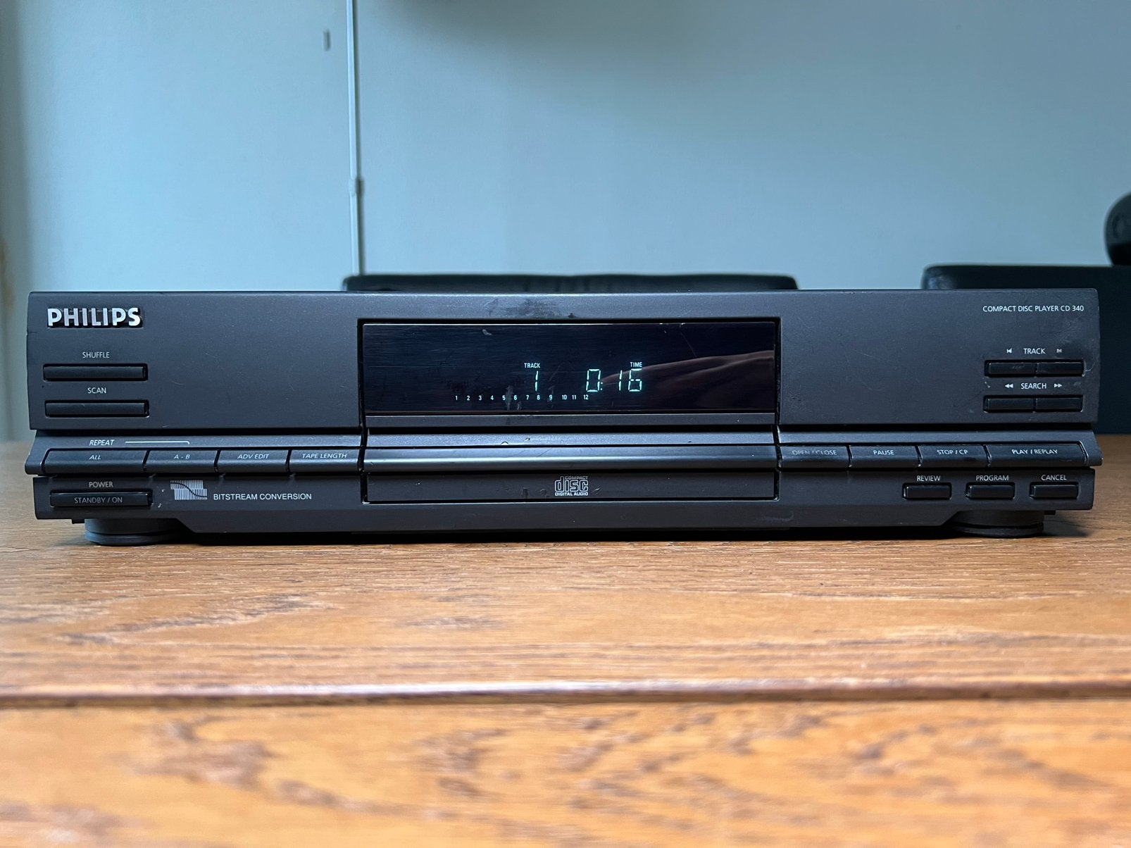 Philips CD340 vintage cd speler, Audio, Tv en Foto, Cd-spelers, Ophalen of Verzenden, Gebruikt, Philips