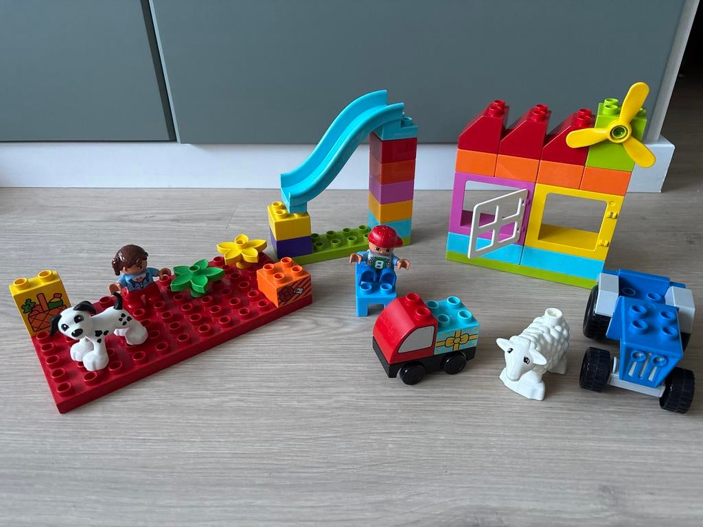 Creatieve Duplo set met extra's, Gebruikt, Inclusief extra onderdelen, Ophalen of Verzenden, Duplo