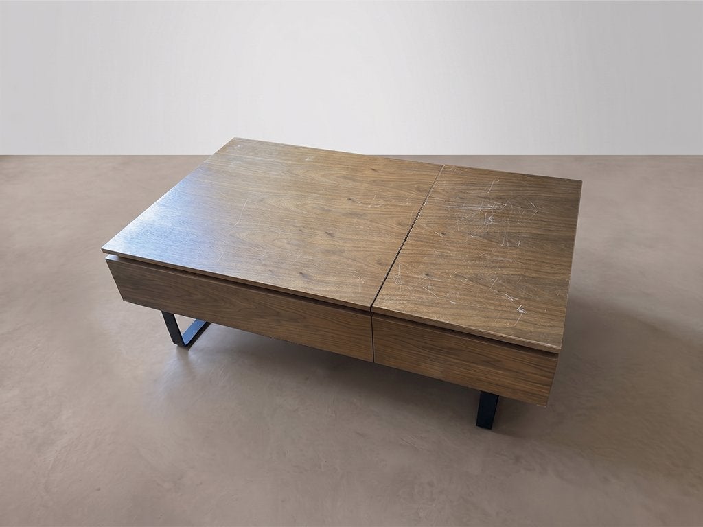 uitklapbare salontafel, Gebruikt, 100 tot 150 cm, Overige materialen, 50 tot 100 cm