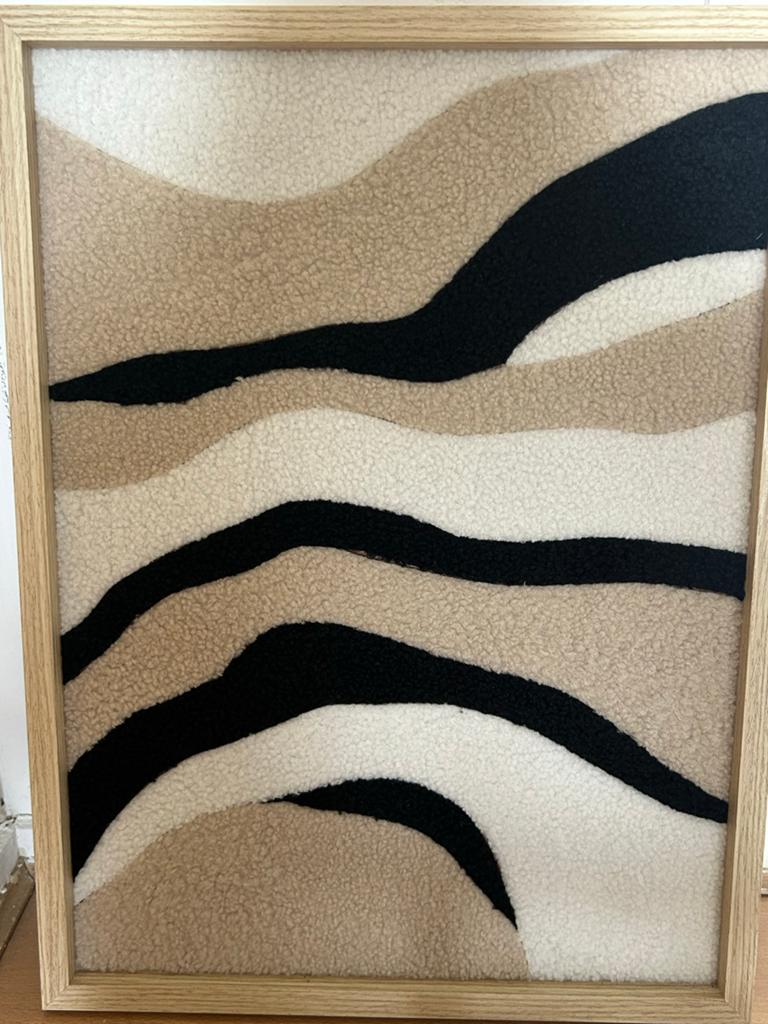 Kwantum schilderij met abstracte vormen, Ophalen of Verzenden