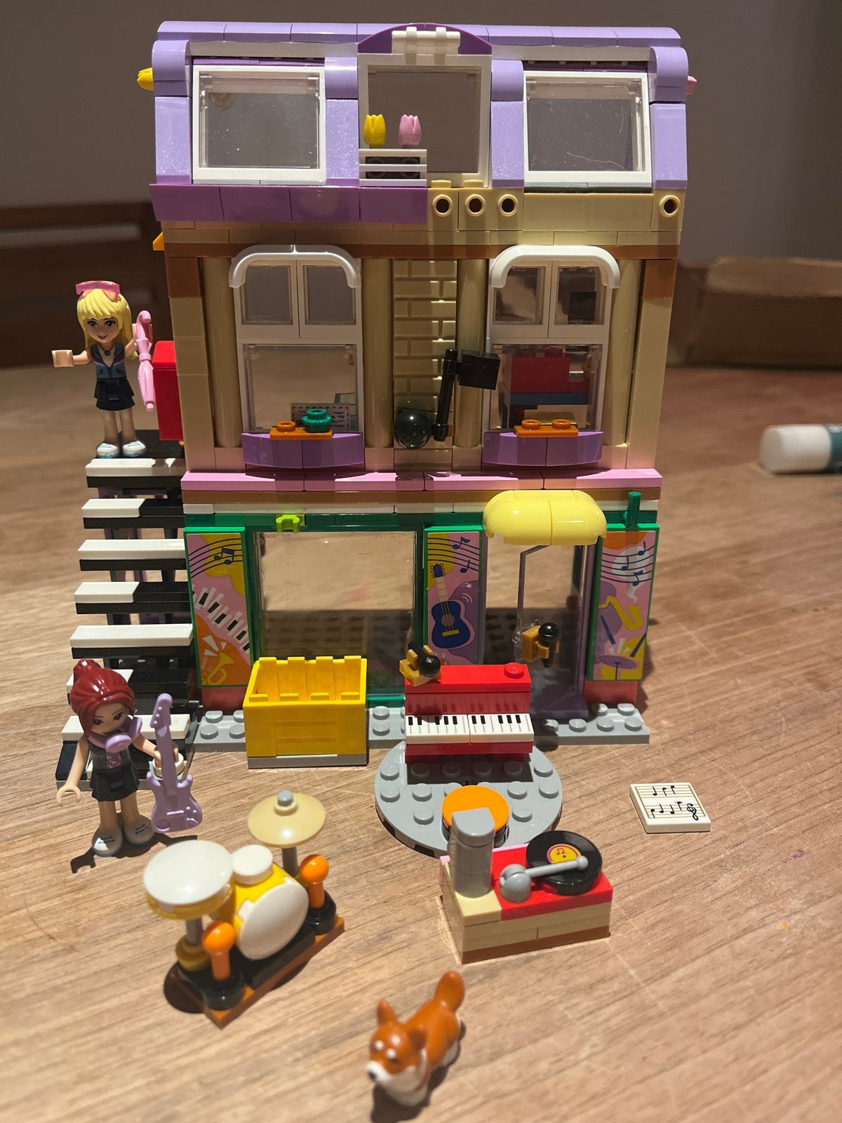 LEGO Friends Muziekwinkel en appartement 7+ 42653, Ophalen of Verzenden, Zo goed als nieuw, Overige merken