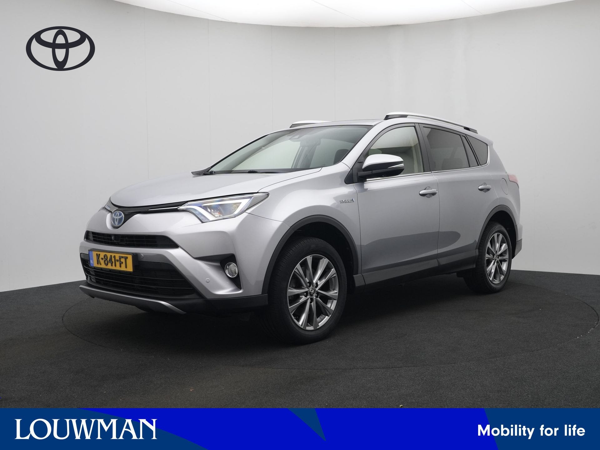 Toyota RAV4 2.5 Hybrid AWD Executive | Stuur-Stoelverwarming, Automaat, Gebruikt, 1650 kg, Leder
