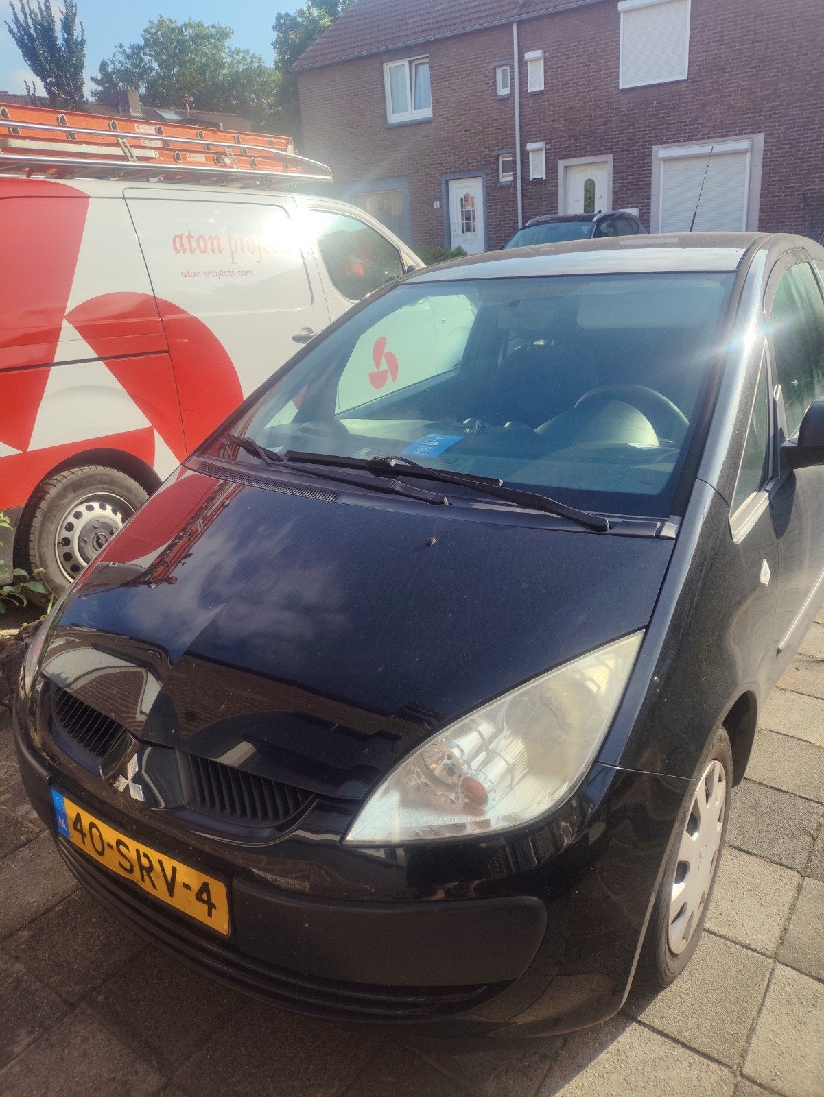 Mitsubishi Colt 1.3 Mivec CZ3 2007 Zwart, Auto's, Mitsubishi, Voorwielaandrijving, Handgeschakeld, Particulier, 915 kg
