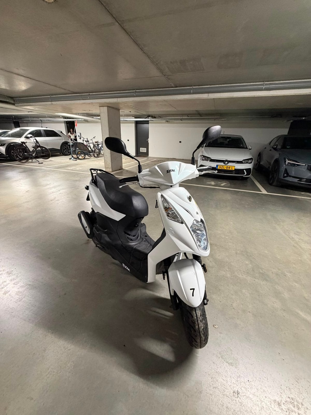 Sym Orbit 2 scooter, Fietsen en Brommers, Snorfietsen en Snorscooters, Gebruikt, SYM, Benzine, Ophalen