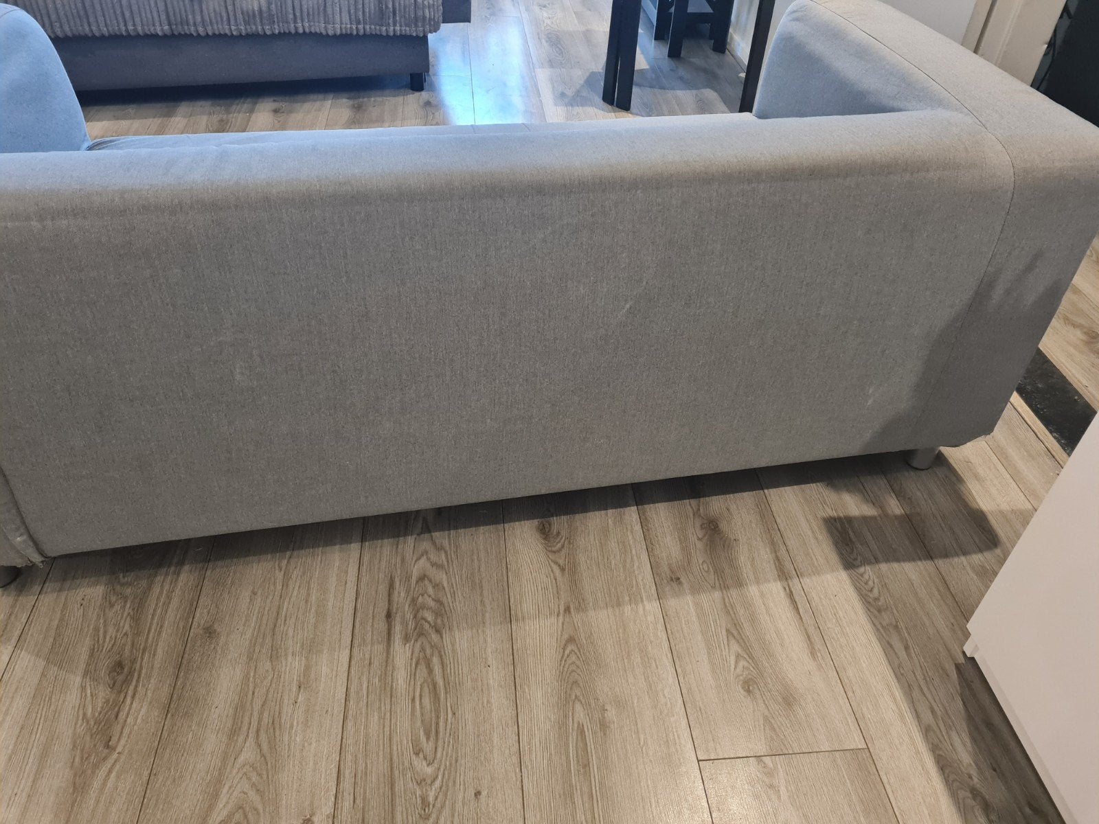 ikea grijze zitbank- moet snel weg!, Ophalen, 150 tot 200 cm, Driepersoons, 75 tot 100 cm