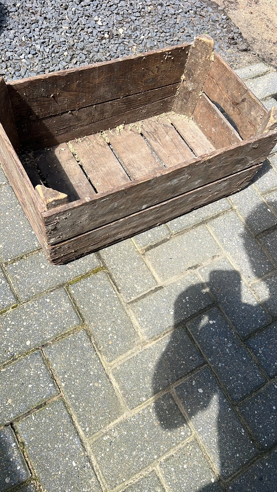 Houten krat, Ophalen of Verzenden, Minder dan 50 cm