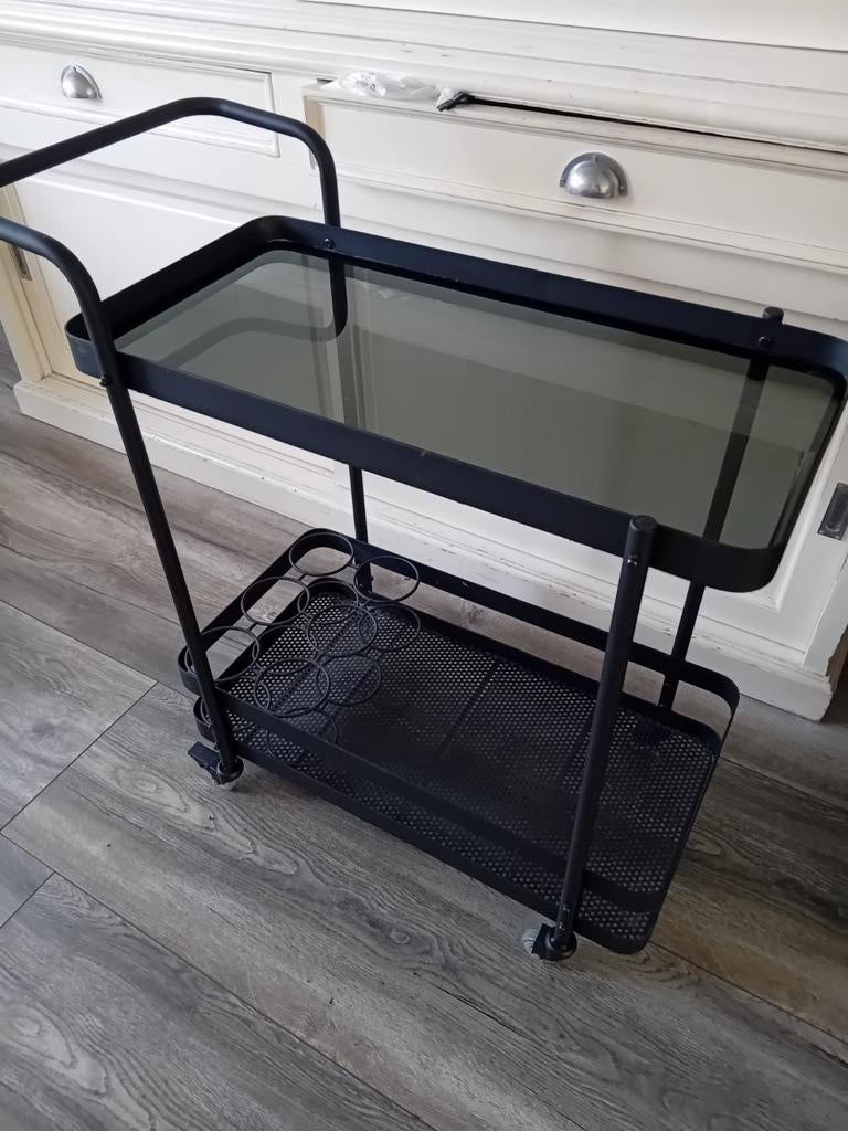 Bar Trolley / dranken kastje op wielen, Ophalen