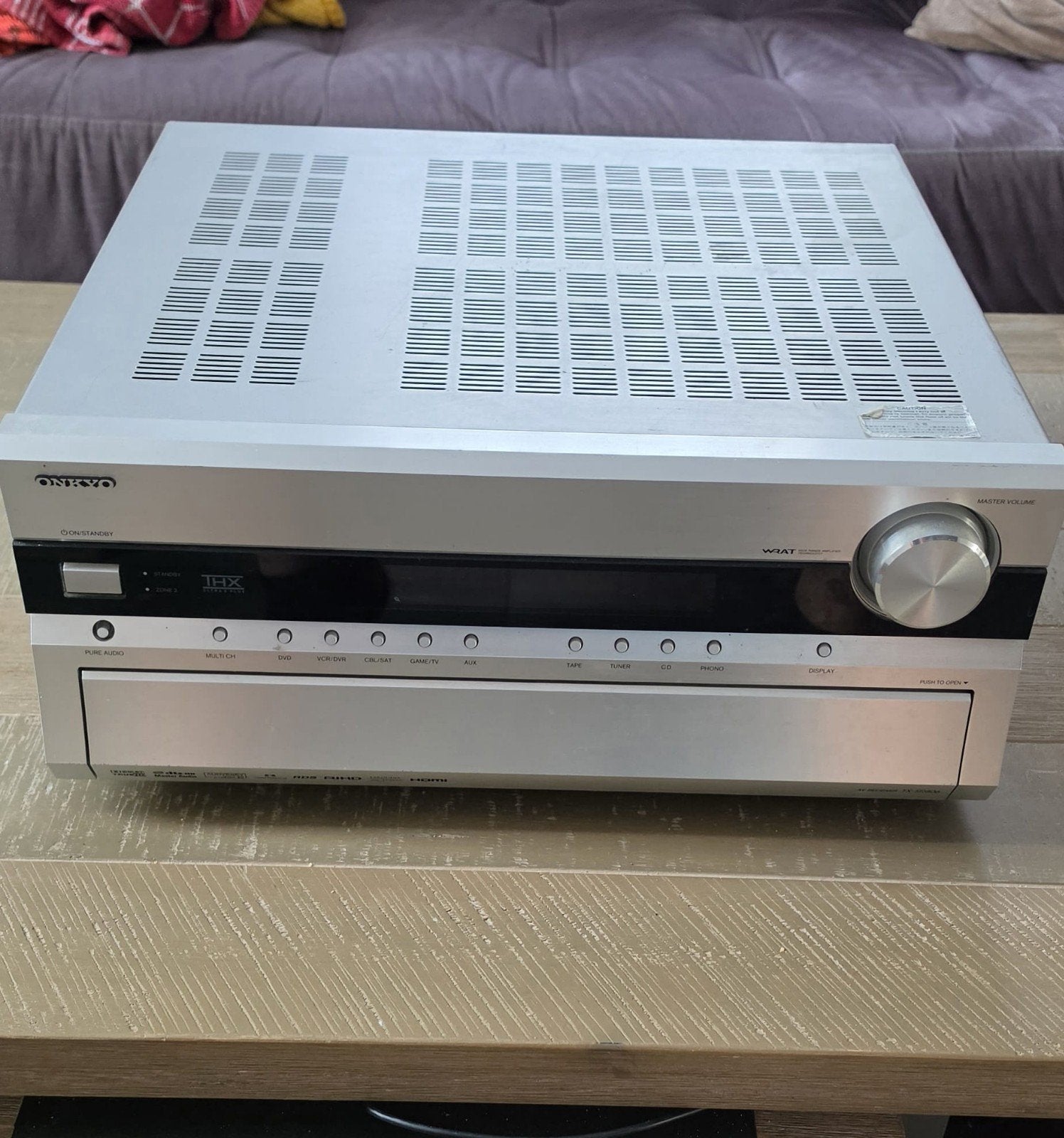 Onkyo TX-SR806 7.1 AV-receiver
Onkyo TX-SR806, Ophalen, Gebruikt, 120 watt of meer, Onkyo