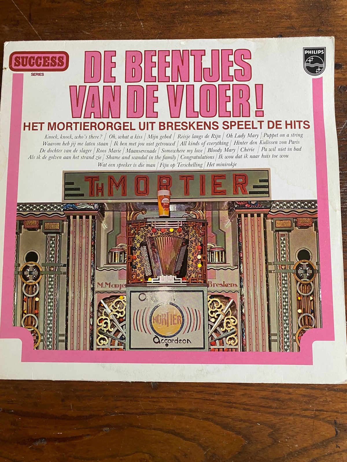 LP.    Mortierorgel. BRESKENS, Ophalen of Verzenden, 12 inch, Levenslied of Smartlap