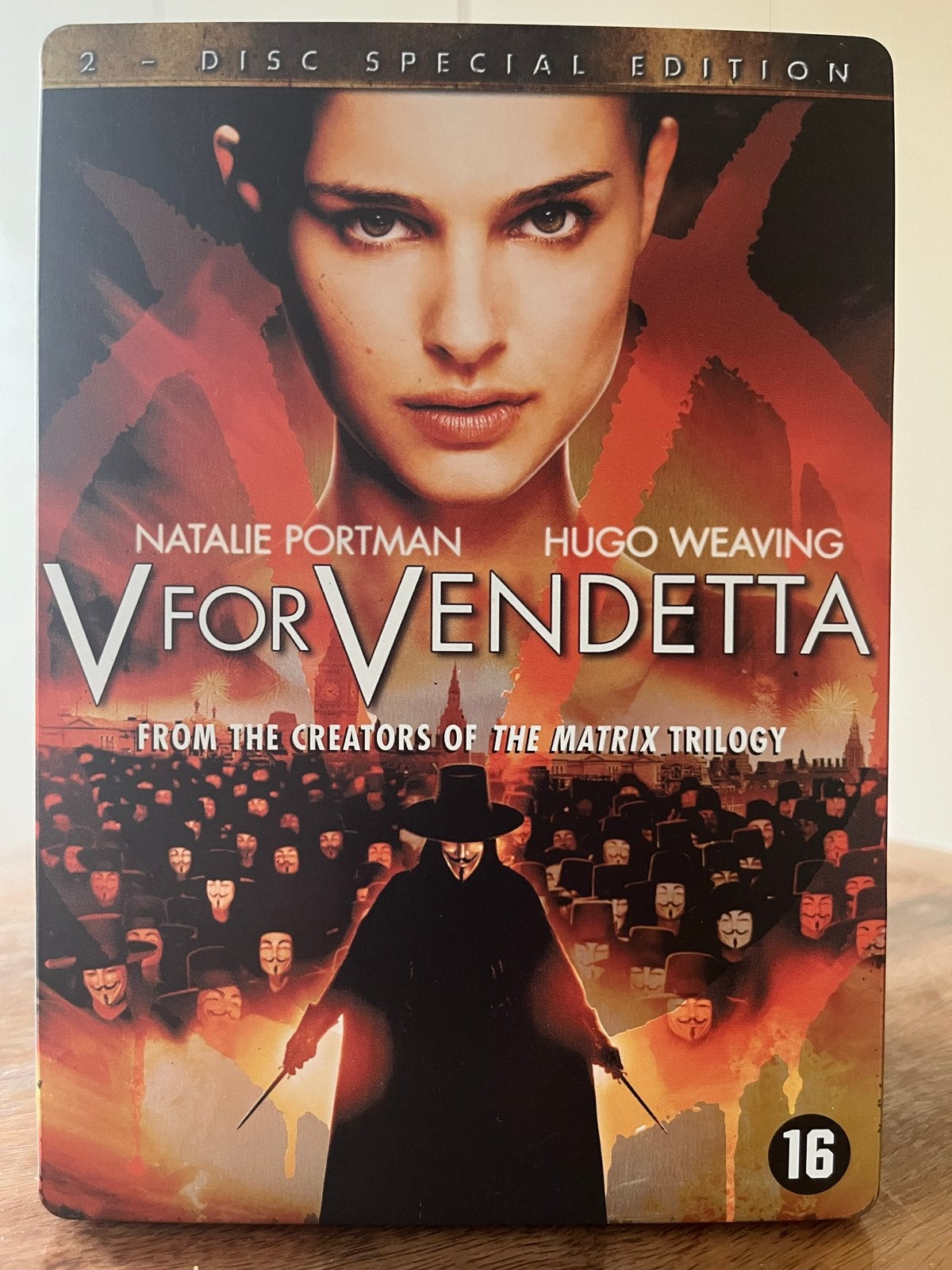 V for Vendetta - 2 Disc Special Edition DVD, Vanaf 16 jaar, Nederlands, Actiethriller, Ophalen of Verzenden