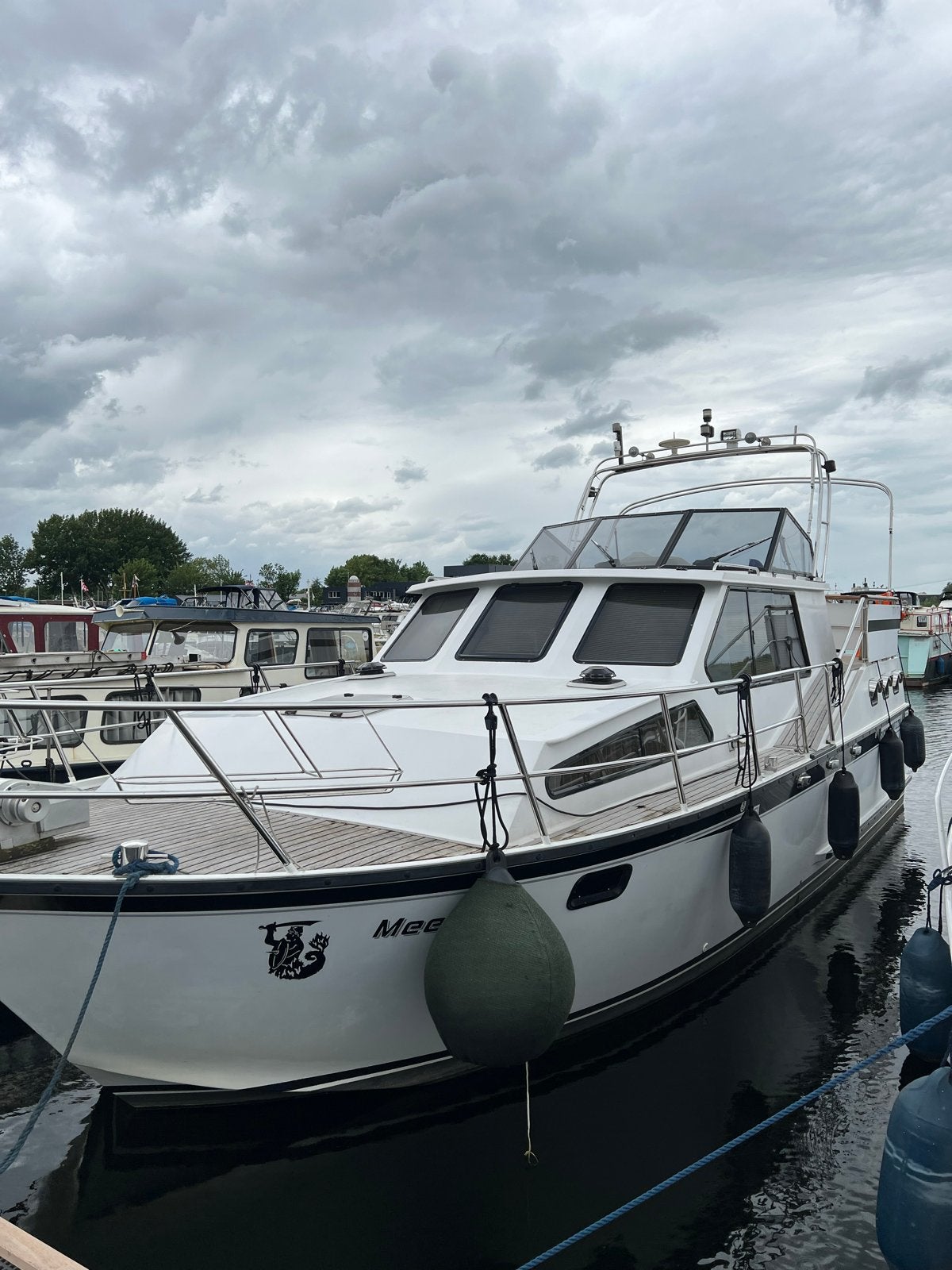 Succes 1000 Ultra 10 mtr x 3.65 met Vetus Deutz 6 cilinder, Watersport en Boten, Gebruikt, Binnenboordmotor, Walstroom, Diesel
