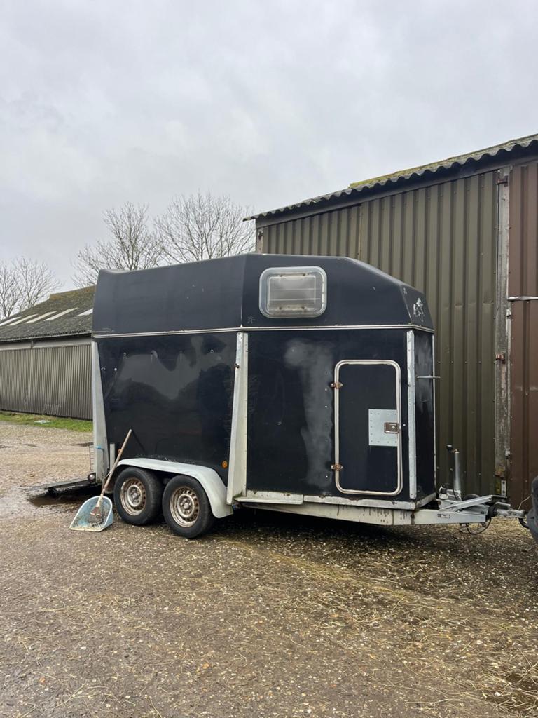 Brenderup 2-Paards trailer, Ophalen of Verzenden, Gebruikt