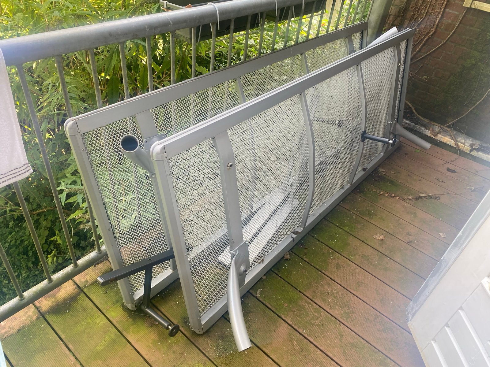 Tweepersoons bed onderstel, Gebruikt, Tweepersoons, Ophalen of Verzenden, Overige maten