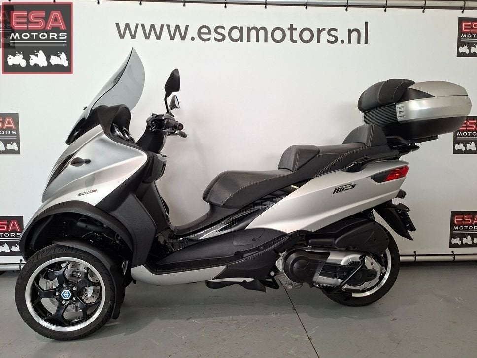 PIAGGIO MP3 500 LT Sport 2014 ABS-ASR - mat grijs - garantie, Scooter, 493 cc, Onbekend, Onbekend
