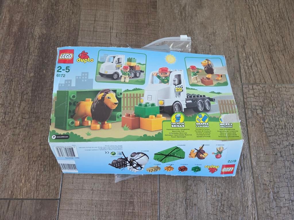 LEGO Duplo 6172 Safari Vervoer - Complete Set, Kinderen en Baby's, Speelgoed | Duplo en Lego, Ophalen, Overige thema's, Zo goed als nieuw