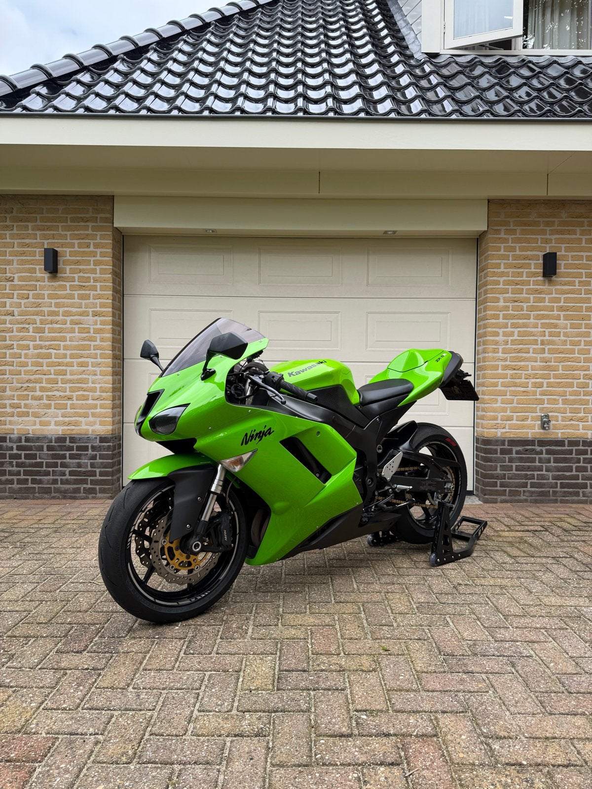 Kawasaki Ninja ZX-6R 2007 A2 35 KW, Motoren, Sportuitlaat, 4 cilinders, Gebruikt, Super Sport