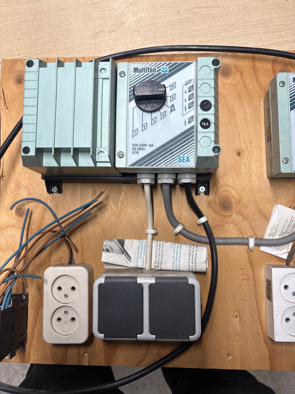 Multifan SEA T15-4 Regelaar voor ventilatie, Overige merken, Gebruikt, G, Ophalen of Verzenden