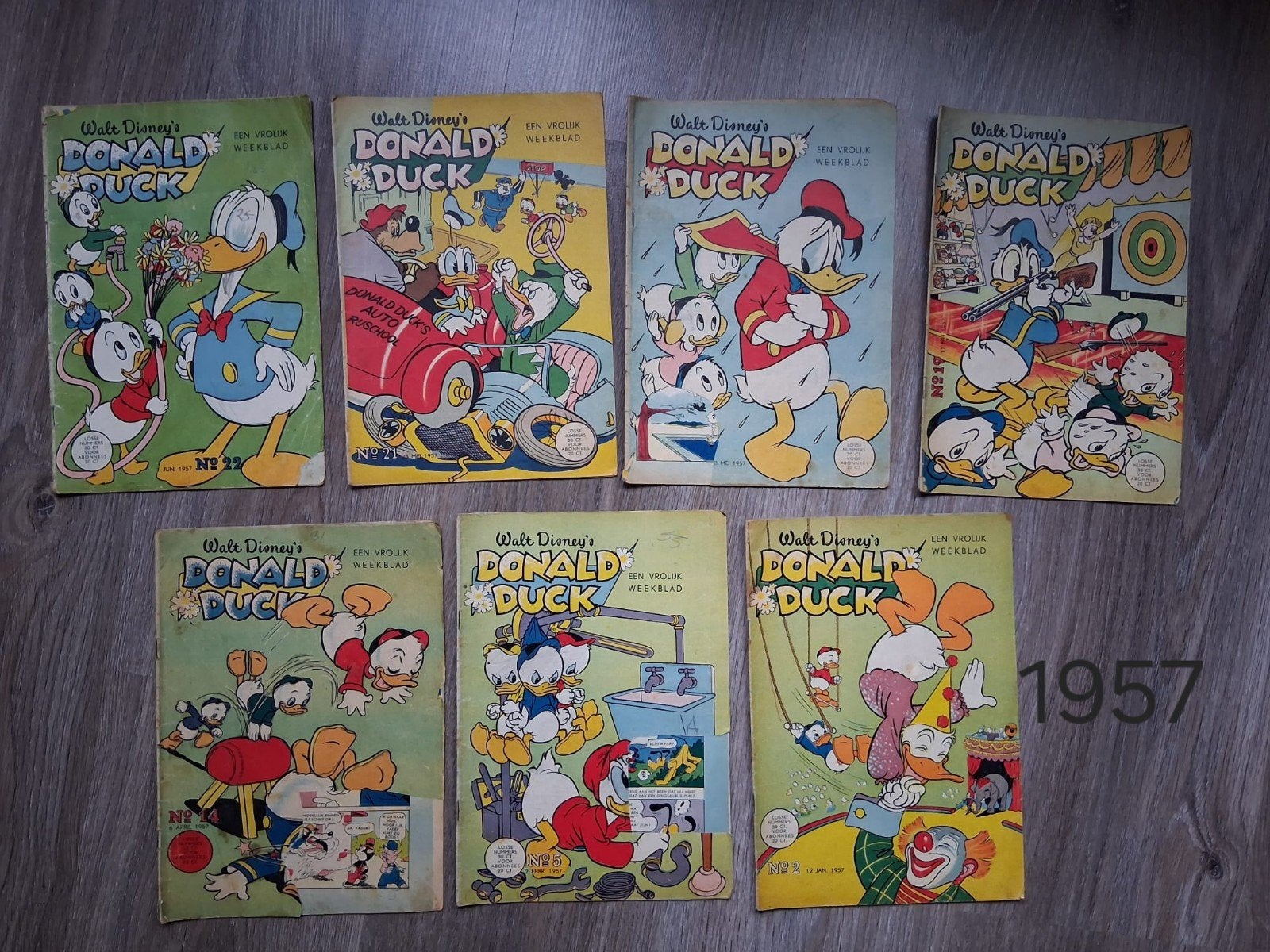 Donald Duck Weekblad 1957 - Complete serie of reeks, Boeken, Ophalen of Verzenden