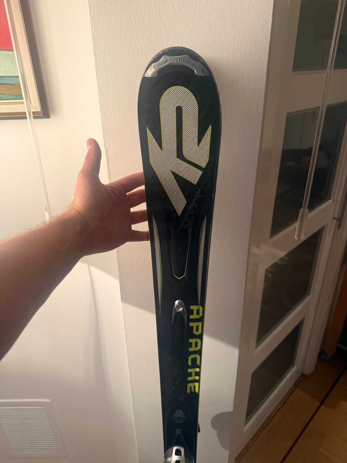 K2 Apache ski’s – Marker 11.0 MOD bindingen, Overige merken, 160 tot 180 cm, Ophalen of Verzenden, Zo goed als nieuw