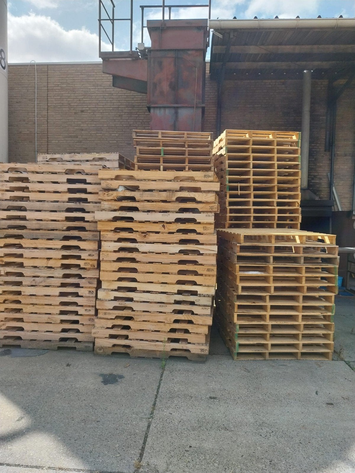 Pallets 75 stuks, Ophalen, Gebruikt