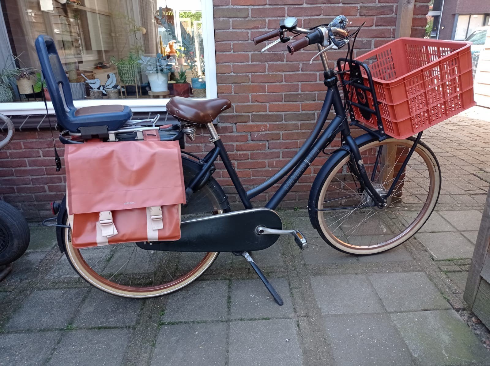Cortina U4 ecomo elektrische transport fiets, 51 tot 55 cm, Ophalen, 30 tot 50 km per accu, Cortina