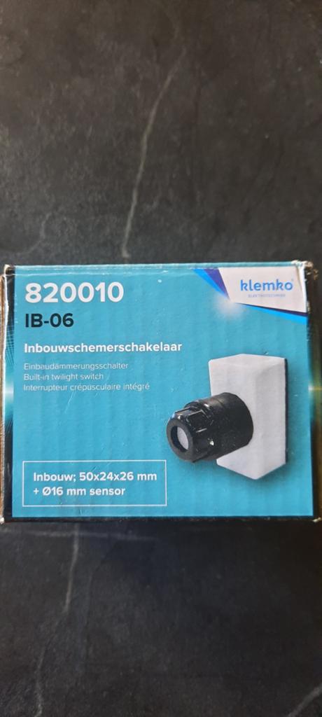 Klemko Inbouw Schemerschakelaar IB-06 - Nieuw, Ophalen, Nieuw, Schakelaar