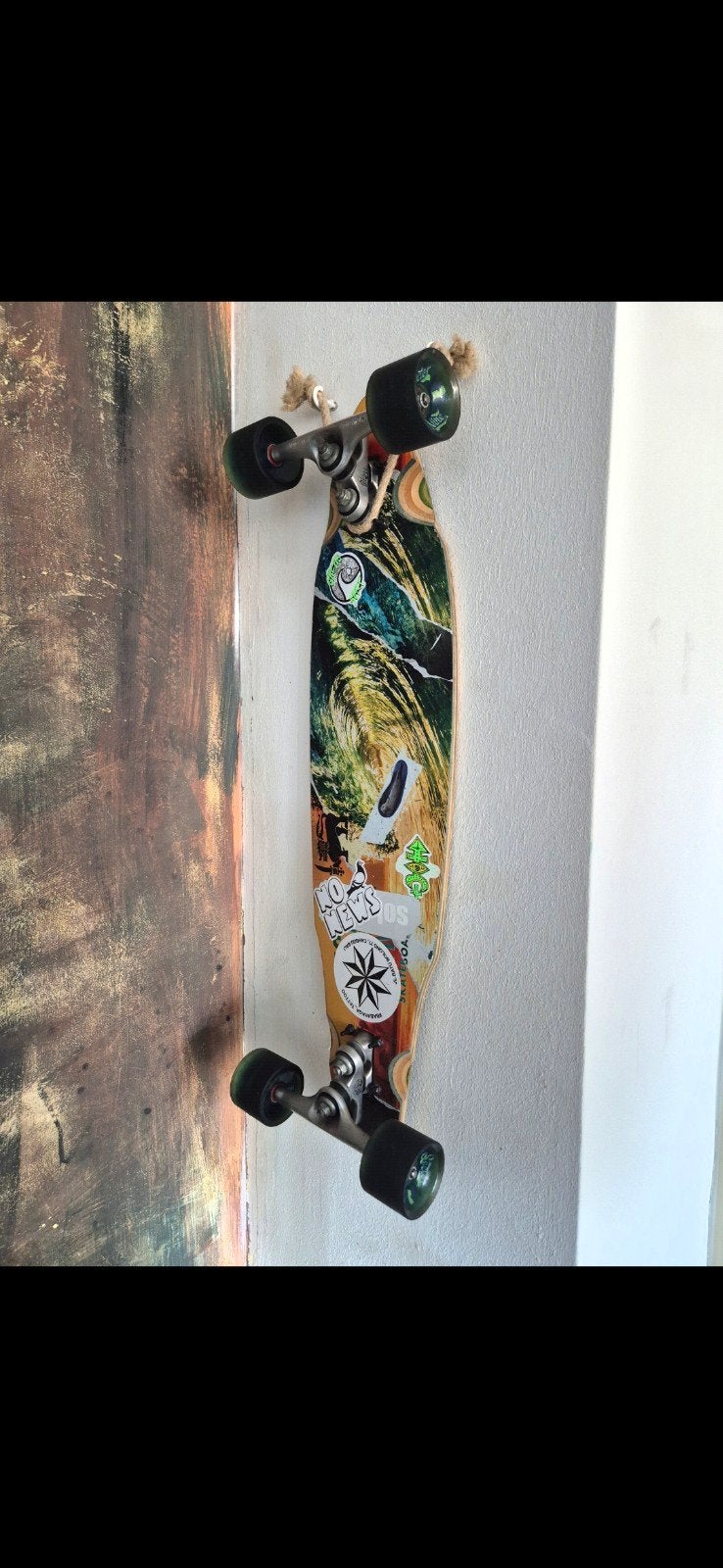 Sector 9 Longboard met double trucks, Sport en Fitness, Skateboarden, Ophalen of Verzenden, Gebruikt, Overige typen, Longboard
