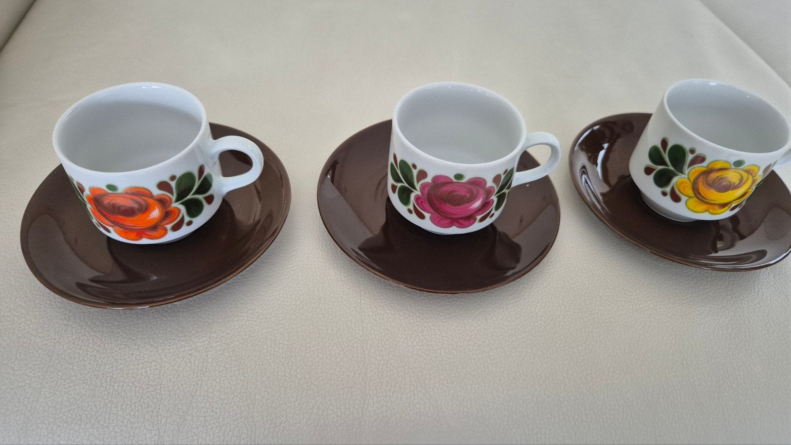 Vintage Mitterteich Bavaria kop en schotel set, Ophalen of Verzenden