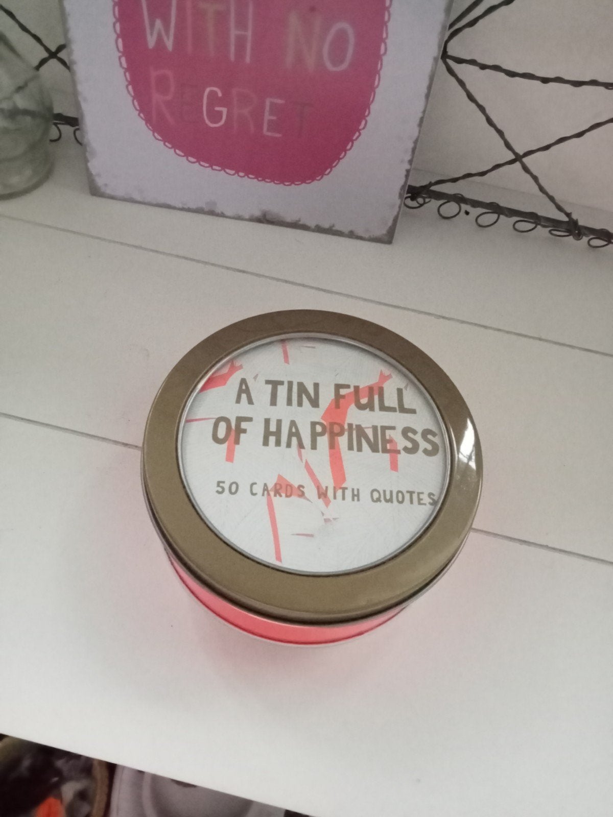 Hema " Blikje met 50 kaartjes met quotes ", Ophalen of Verzenden, Nieuw