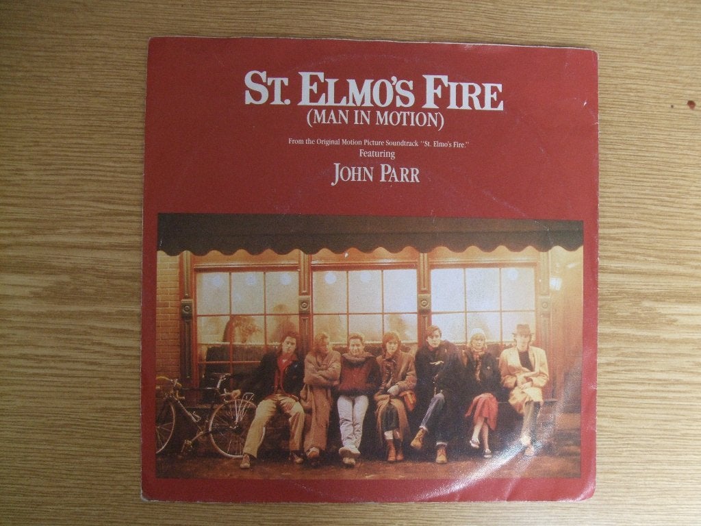 JOHN PARR     ST. ELMO'S FIRE / TREAT ME LIKE AN ANIMAL, 7 inch, Ophalen of Verzenden, Zo goed als nieuw, Pop