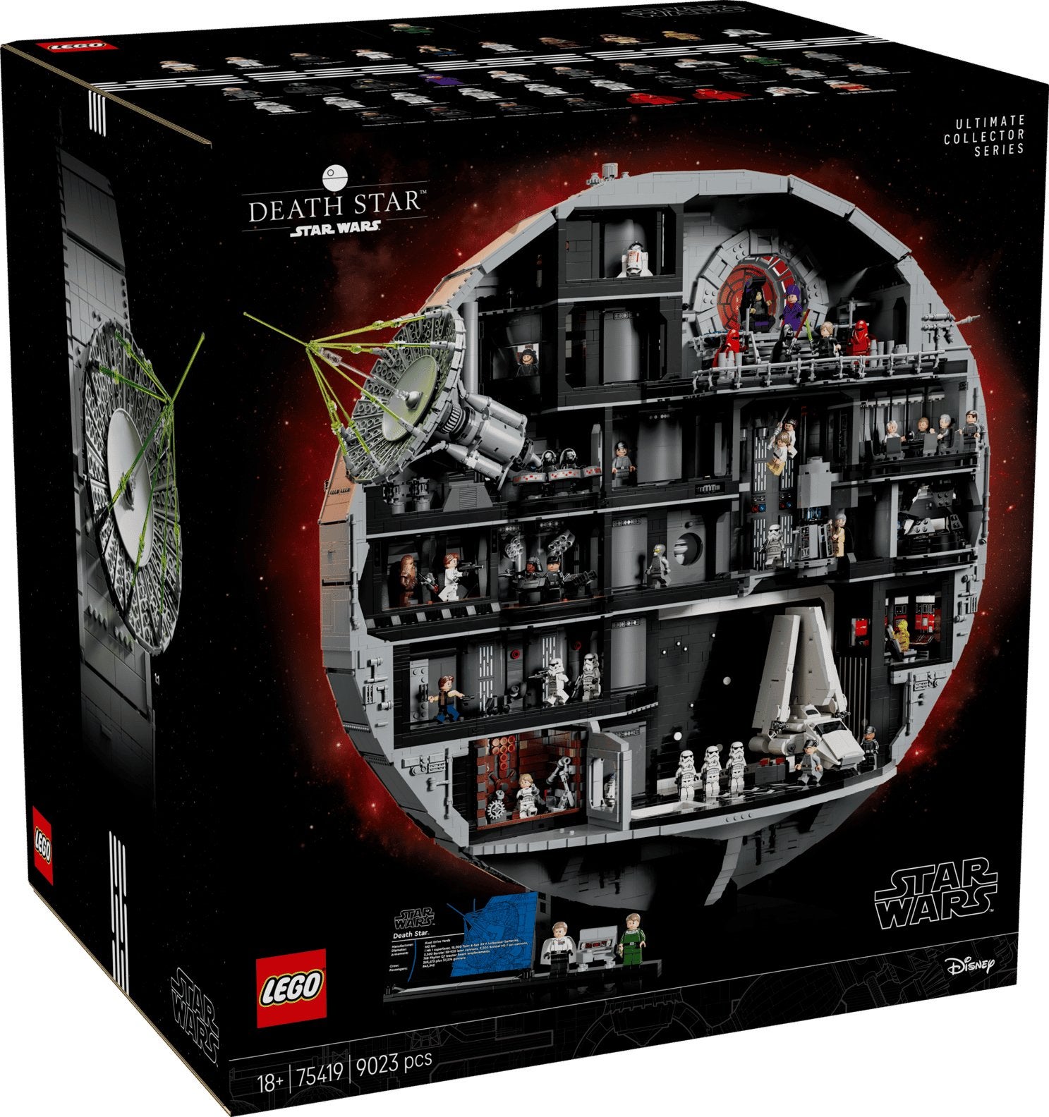Lego StarWars Death Star 75419 + Tie Fighter 40771, Kinderen en Baby's, Speelgoed | Duplo en Lego, Lego, Lego, Star Wars, Lego