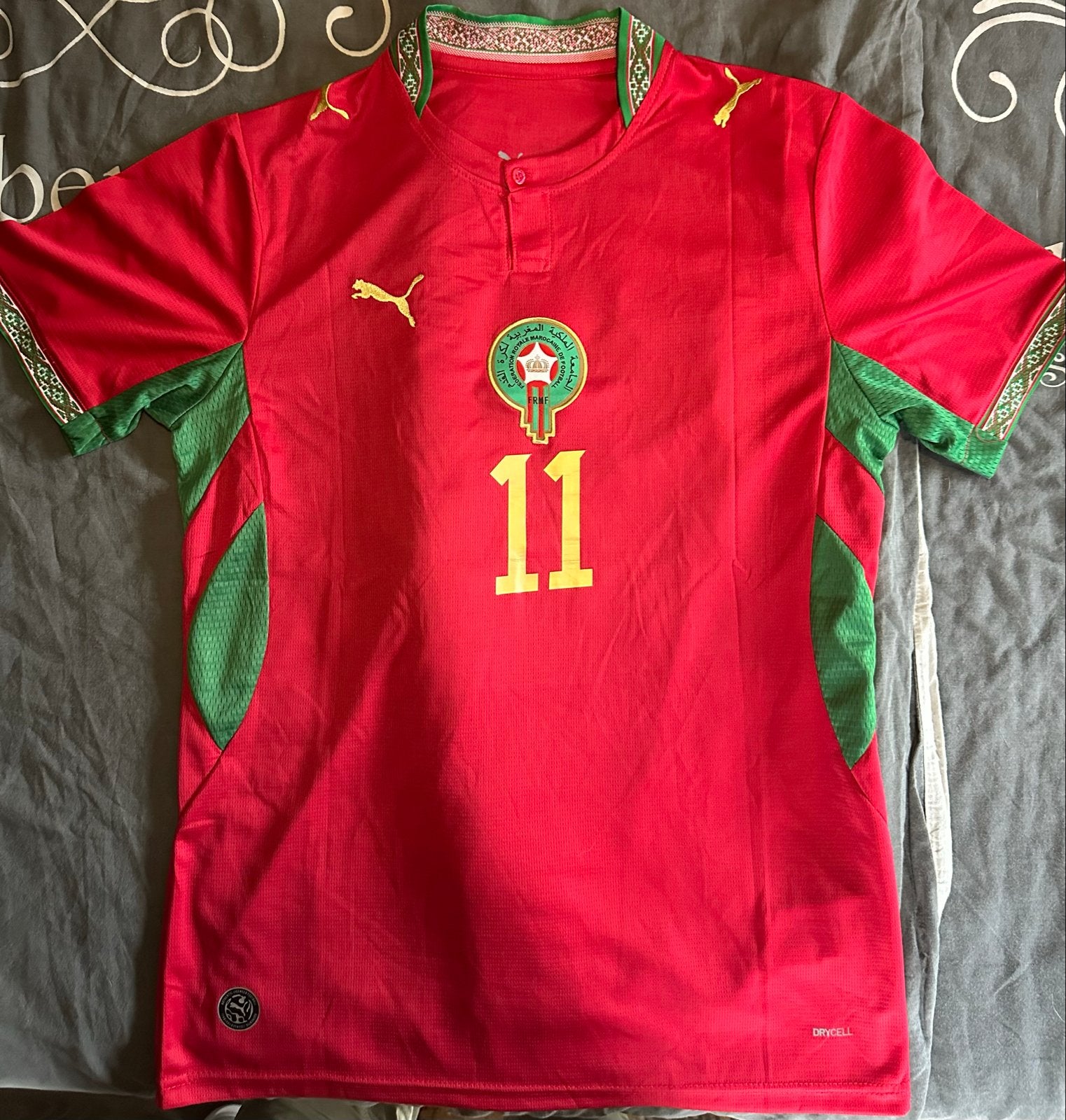 Marokko Thuisshirt Saibari #11 - Maat M, Kleding | Heren, Maat 48/50 (M), Nieuw, Ophalen of Verzenden, Voetbal