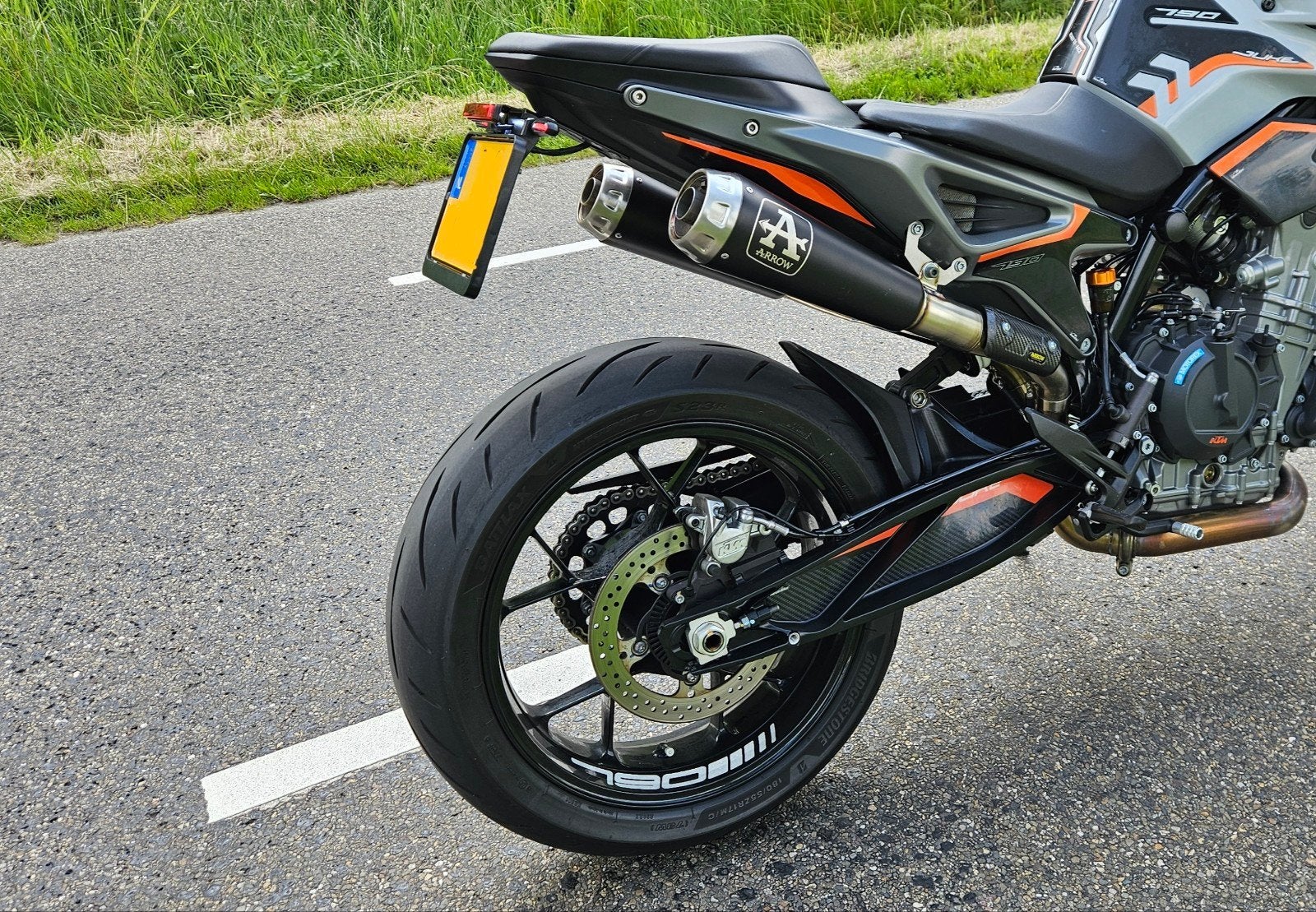 Dual Pro-Race Arrow uitlaat KTM 790/890 Duke, Ophalen of Verzenden